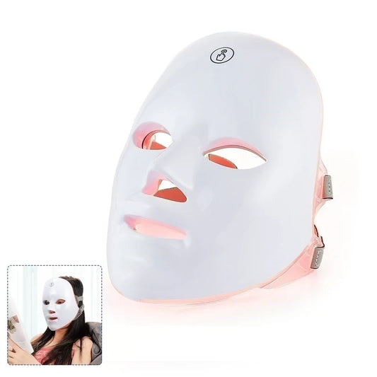 Máscara LED inalámbrica para rejuvenecimiento facial