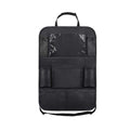 Organizador trasero negro para asiento de vehículo