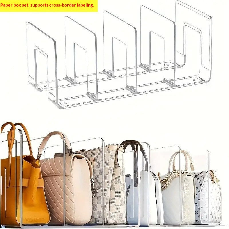 Estante vertical para bolsos y accesorios