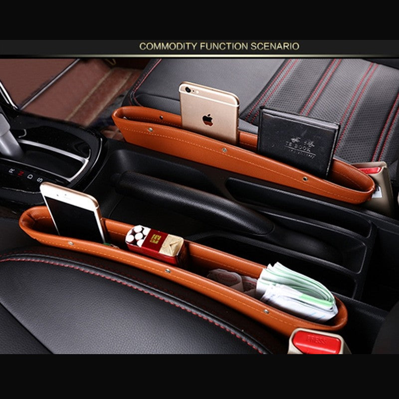 Organizador de asiento para teléfono y llaves