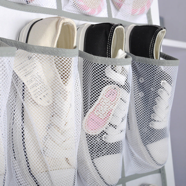 Organizador para doce pares de zapatos